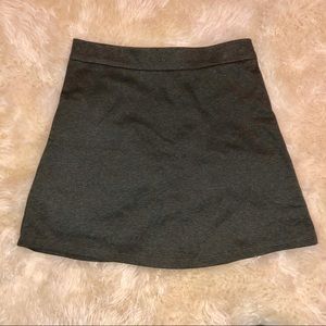 Forever 21 Zipper Skater Skirt